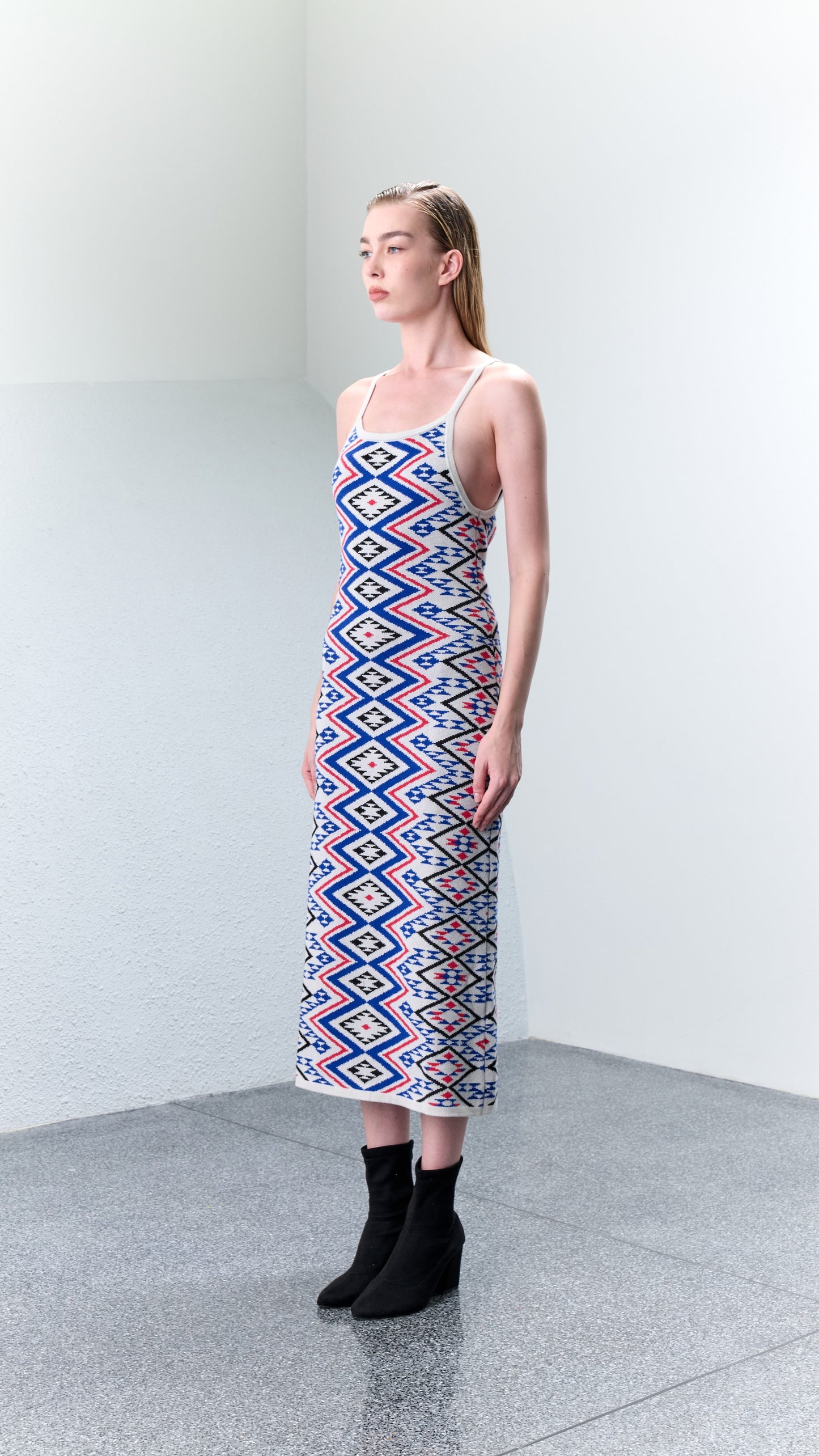 1.10 HAS Viscose Knitted Dress