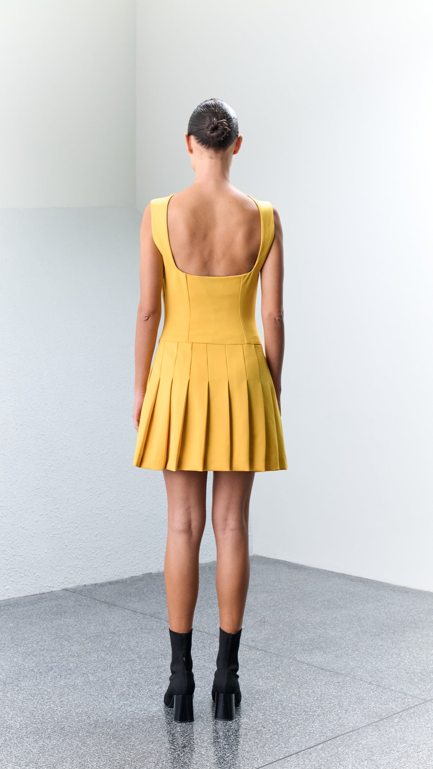 1.1 RED Neoprene Mini Dress