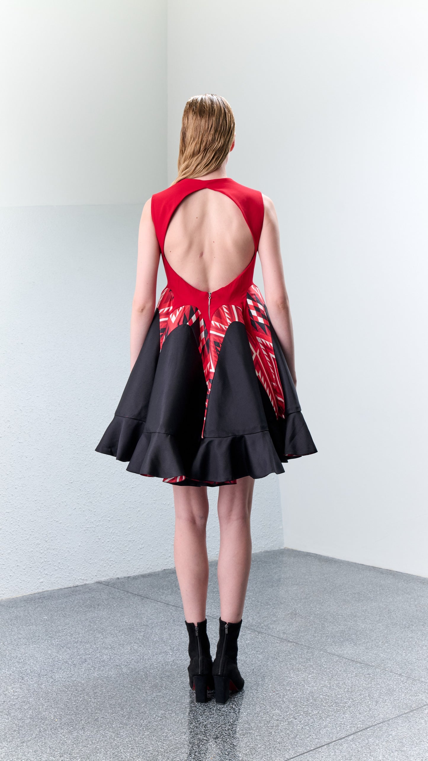 1.6 ALF Godet Cocktail Dress