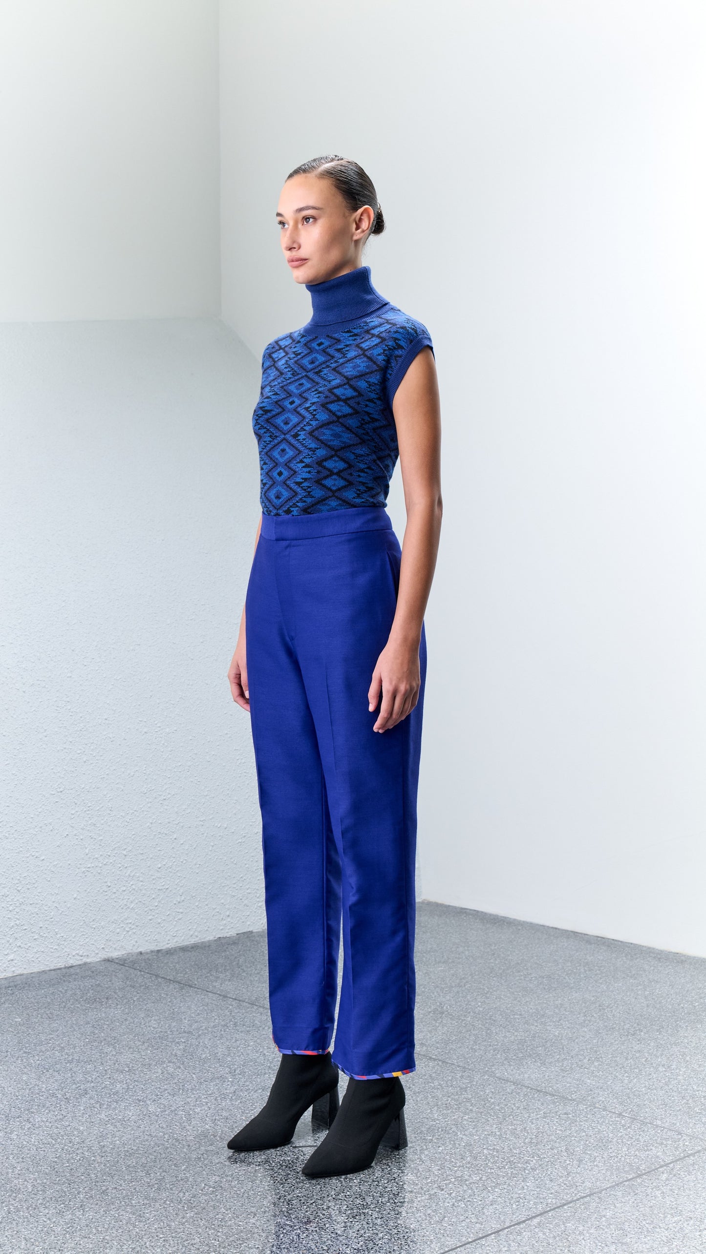 2.4 ALP Silk Wool Tapered Trousers