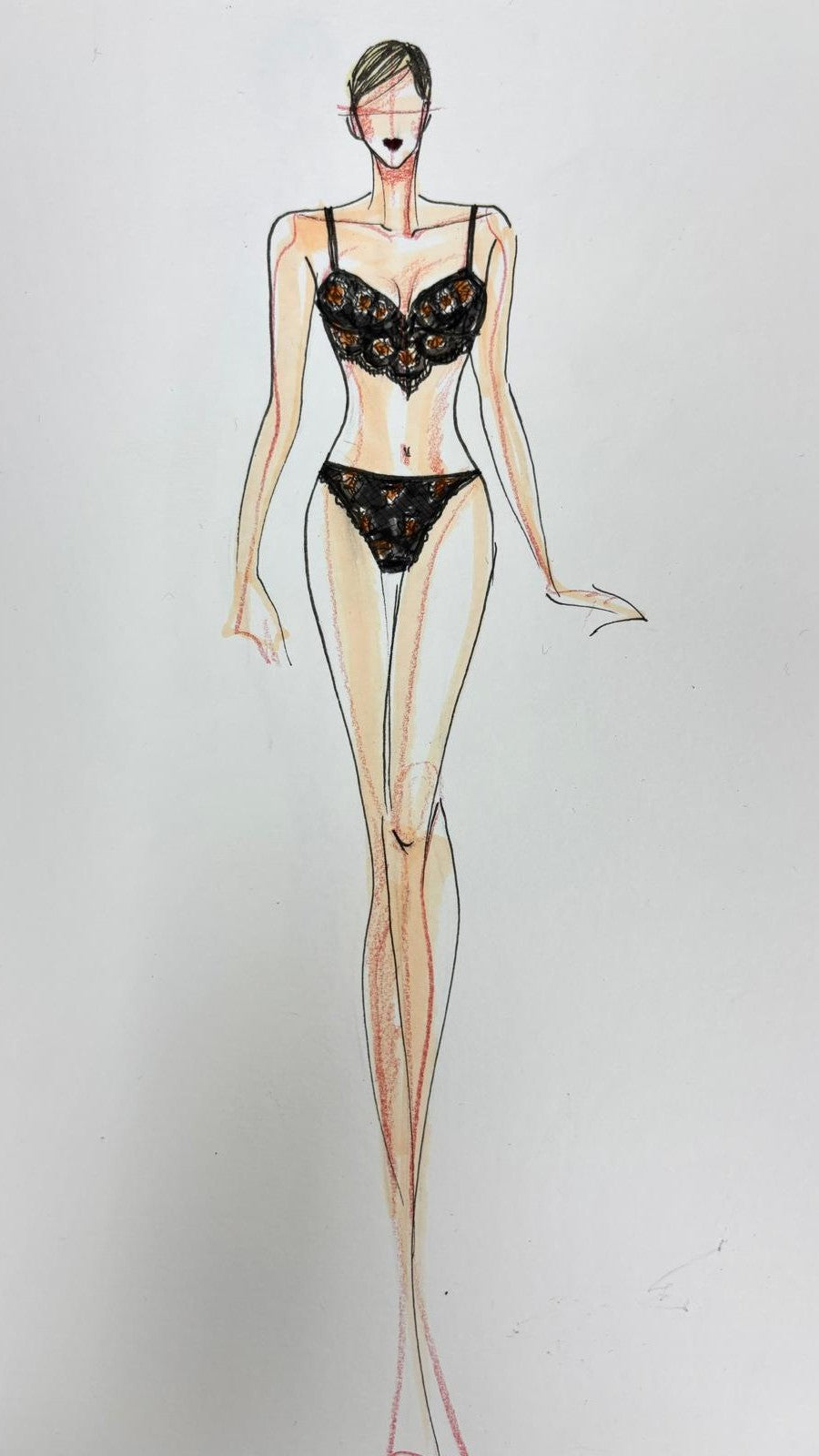 Lennox Vintage Beaded Lace Panty