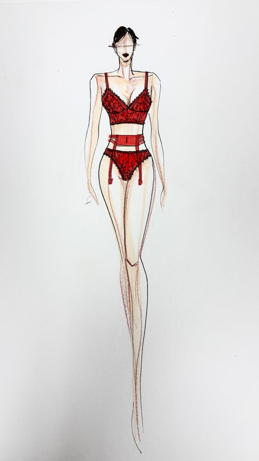 Lorraine Garter Belt