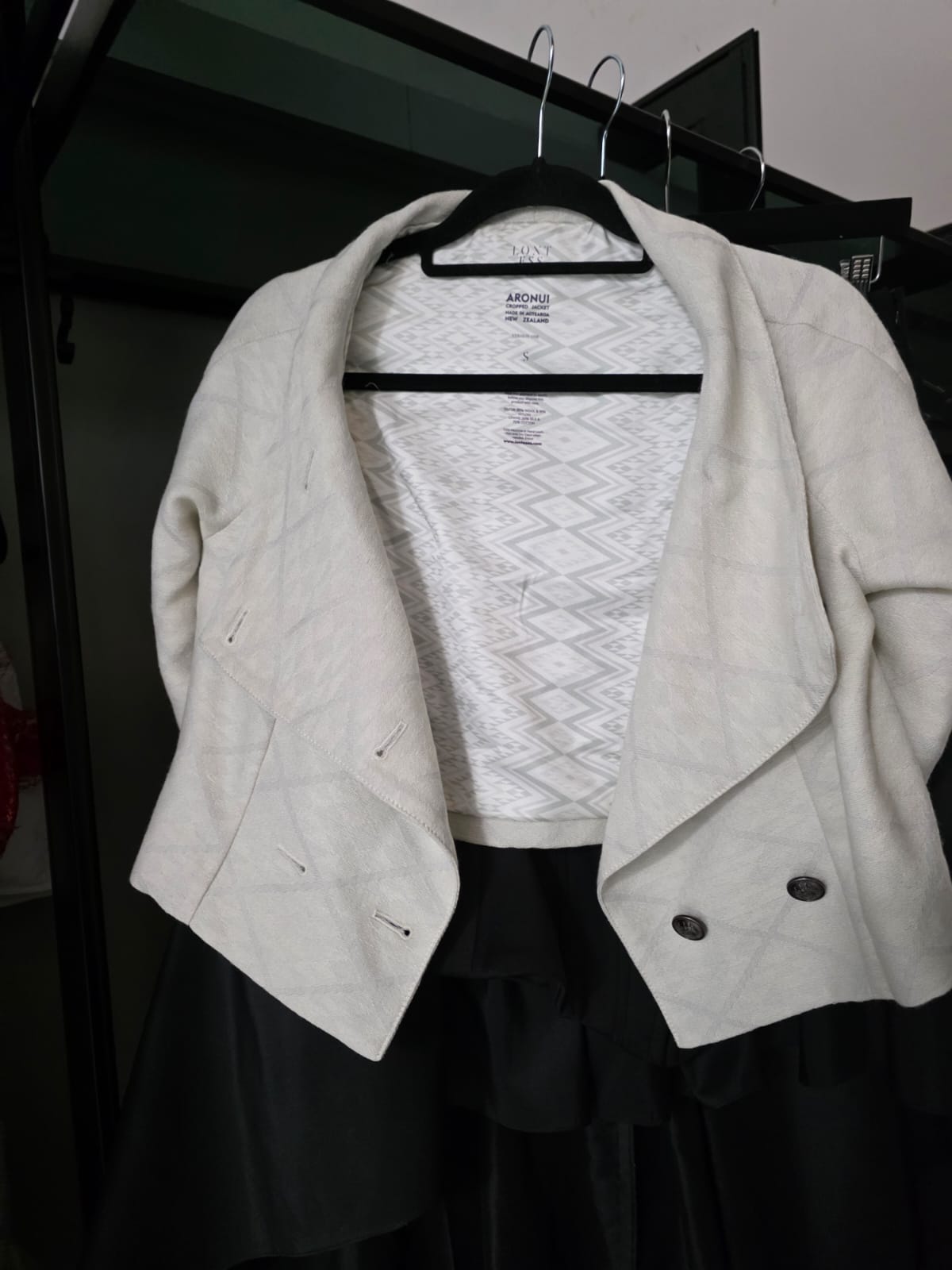 Aronui Cropped Jacket