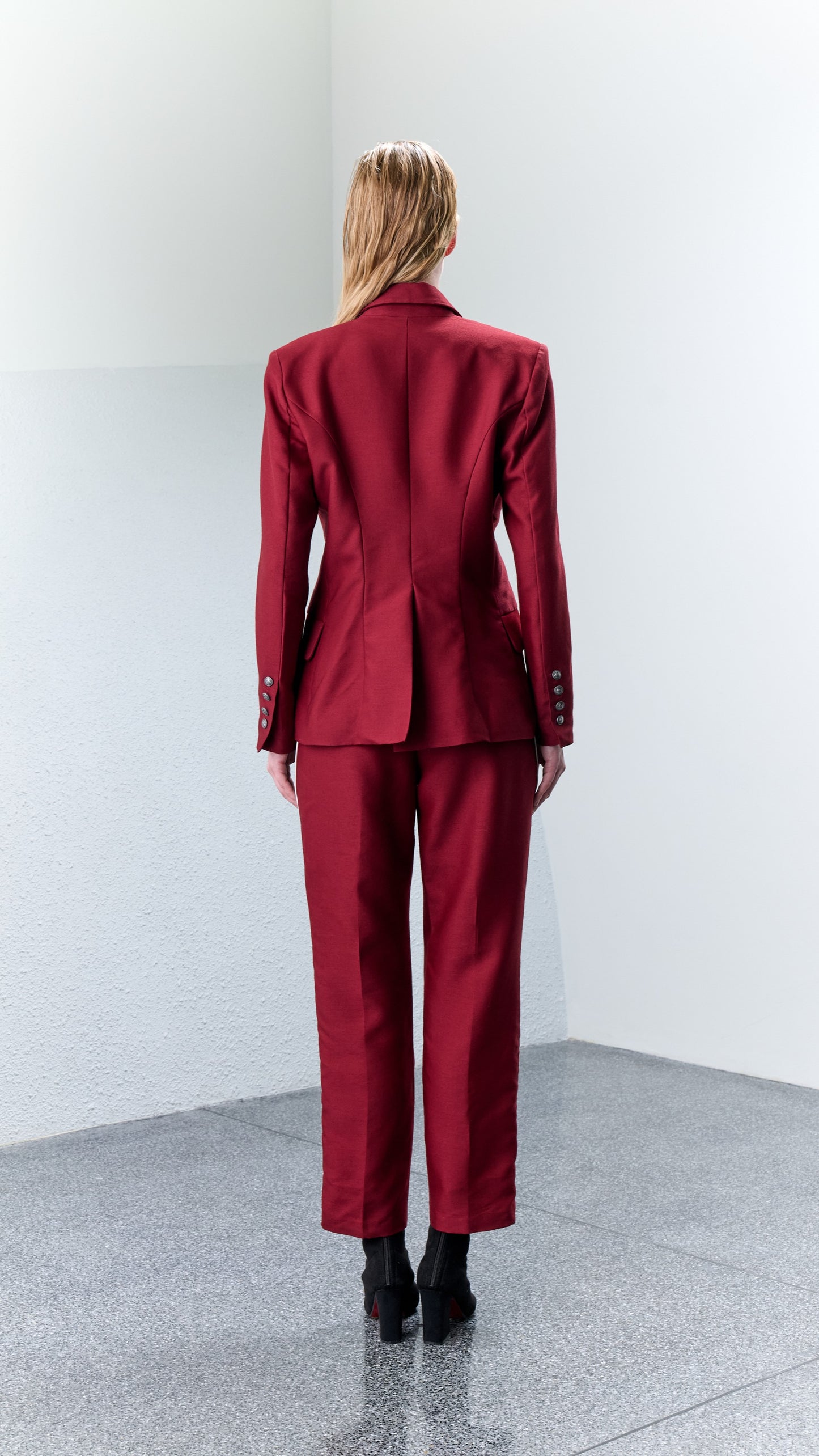 Mer Silk Wool Suit