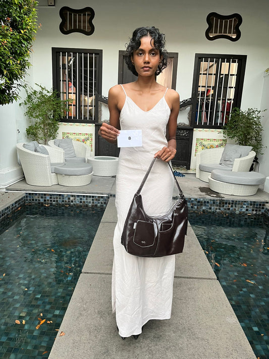 Linen Maxi Slip dress