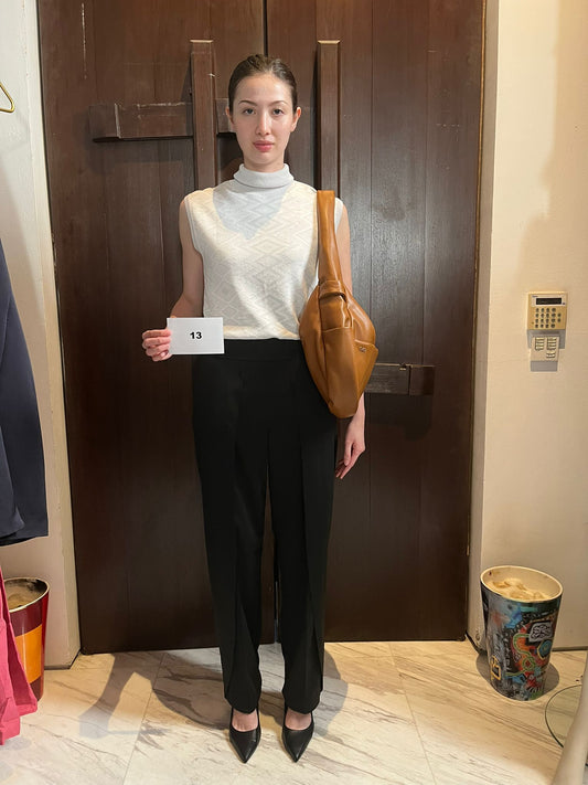 Knitted Sleeveless Sweater
