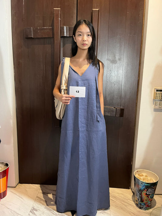 Hine Ahuone Linen maxi dress